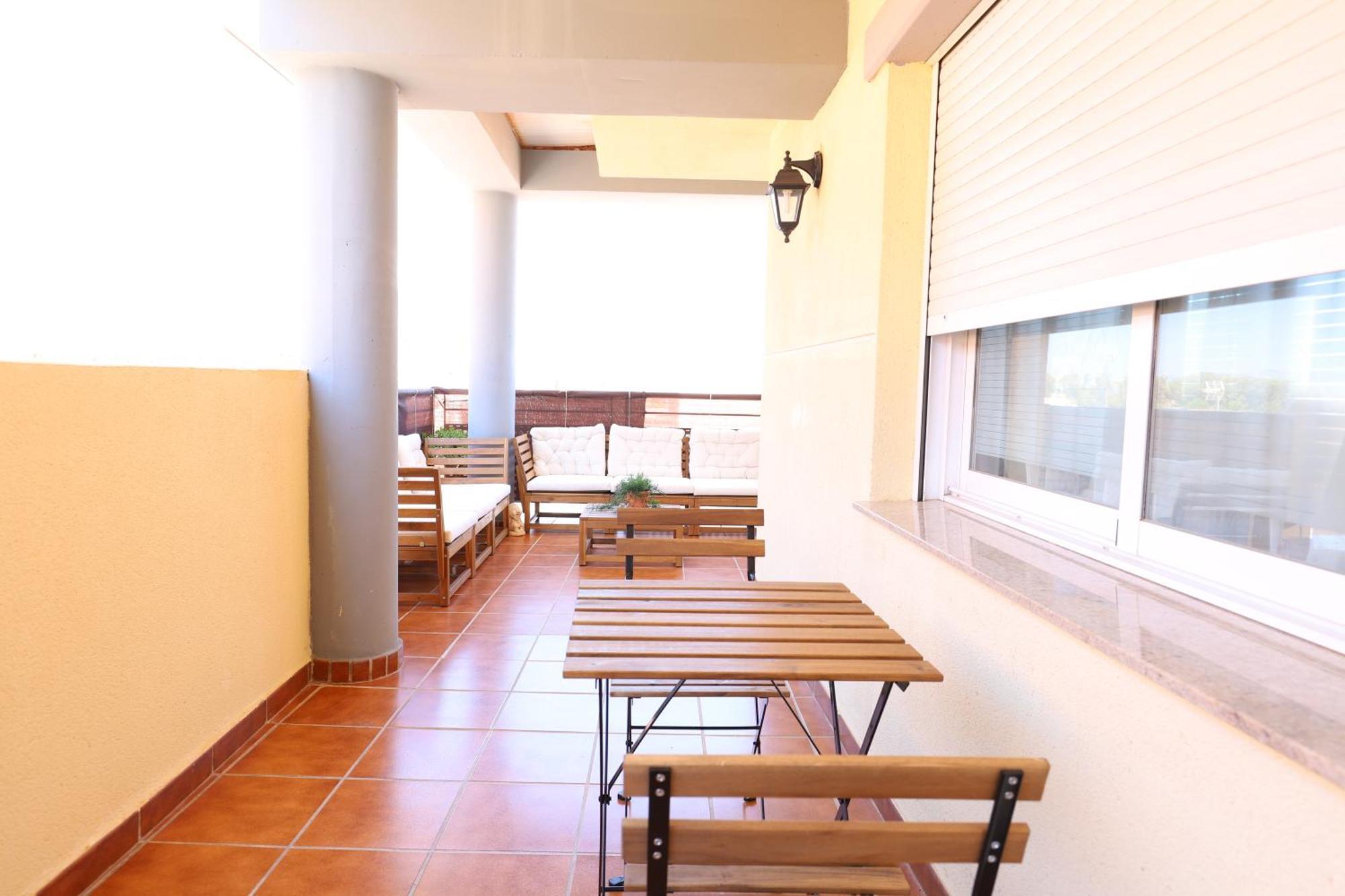 Enorme Terraza Con Vistas Al Mar By Hometels Sagunto Εξωτερικό φωτογραφία